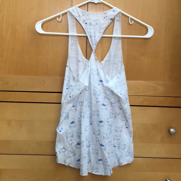 NWT twist back printed tank top - Picture 4 of 5